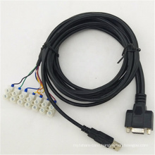 DB25 Female to DB9 Female Extension Cable DC5521 Female to 7P Terminal Wire Custom DB Serial Cable